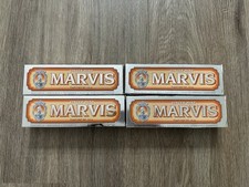 Marvis Ginger Mint Toothpaste 3.8oz 75ml Lot Of 4 New Italy