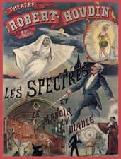 13887.Decor Poster.Room wall Interior Vintage art design.Magician Theater show