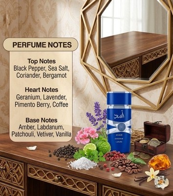Lattafa Asad Zanzibar Eau de Parfum Spray 100 ml 