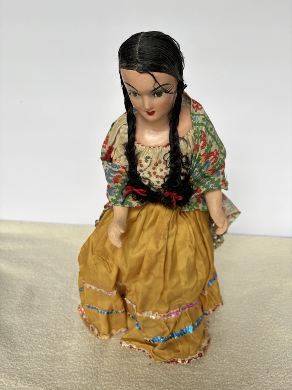 Handmade Mexican Folk Art Dancer Doll