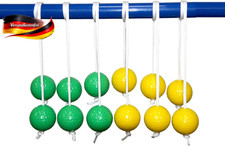 Ladder Balls Set mit 12 B&auml;llen f&uuml;r Outdoorspiele &ndash; 6 Paar, 42 mm, f&uuml;r alle Alter