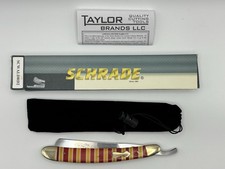 Schrade Walden 65th Anniversary (1946-2011) 9.75" Straight Razor - New In Box