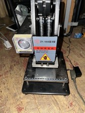 Manual Hot Stamping Machine Leather Logo Embossing Machine Leather Rubber Wood