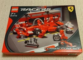 LEGO 8654 8375 8389 Scuderia Ferrari Set of 3 New in Box