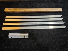 Uline H-2901TRACK 4-Piece 39 1⁄3" Front & Rear Track for Sliding Storage Shelves