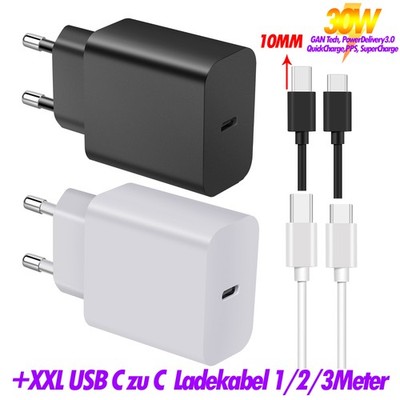 Ulefone Armor 25T,25T Pro,21,22 33W Schnellladegerät USB-C Ladekabel lang