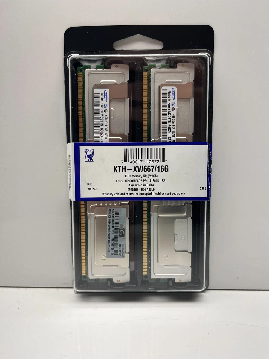HP PC2-5300 DDR2-667 4 GB Computer Memory (RAM) for sale | eBay