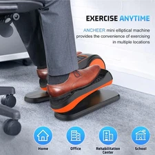 Under Desk Ellipticals Electric Leg Exerciser Seated Elliptical Machine Seniors