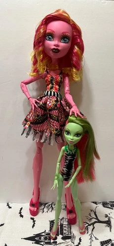 MONSTER HIGH FREAK DU CHIC GOOLIOPE JELLINGTON 17" INCH DOLL