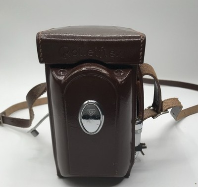 Rolleiflex 3.5 Vintage Camera With Leather Case Zeiss | eBay