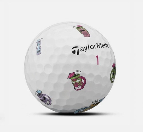 TaylorMade TP5 Pix TIKI Limited Edition Golf Balls 1 Sleeve - Picture 4 of 5