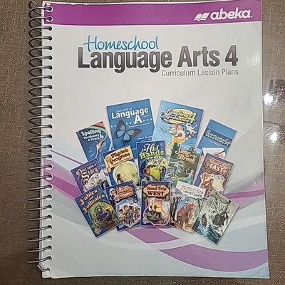 Abeka Language Arts 4 Curriculum Lesson Plans