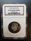 2004 S-SILVER Kennedy Half Dollar-50 Cent Proof PF69 Ultra Cameo NGC