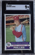 1979 TOPPS GREG LUZINSKI SGC 9