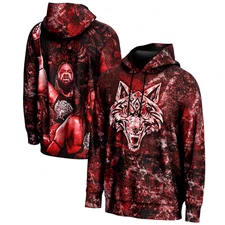 Jacob Fatu Red 3D Graphic Pullover Hoodie Mens ProSphere WWE Fan Sweatshirt