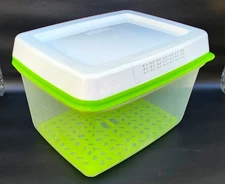 Rubbermaid FreshWorks FreshVent (17.3 Cups) Produce Food Storage Container (EUC)