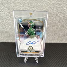2023 Bowman Chrome Clark Elliott Autograph Oakland Athletics Prospect CPA-CEL