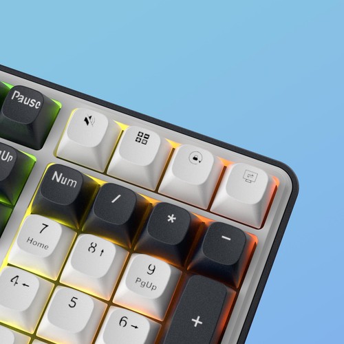K689 Wired Gasket RGB Gaming Keyboard, 108 Keys Mechanical Keyboard w/Extra 4... - Picture 8 of 9