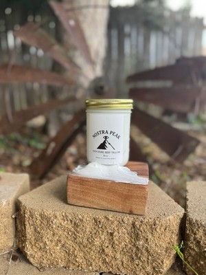 100% Pure Beef Tallow 16oz   Food Grade | For Cooking, Skincare, Soap & Candle