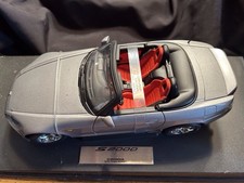 AutoArt 1/18 Honda S2000 OEM Optional Equipment Version Silver Very Rare #4061