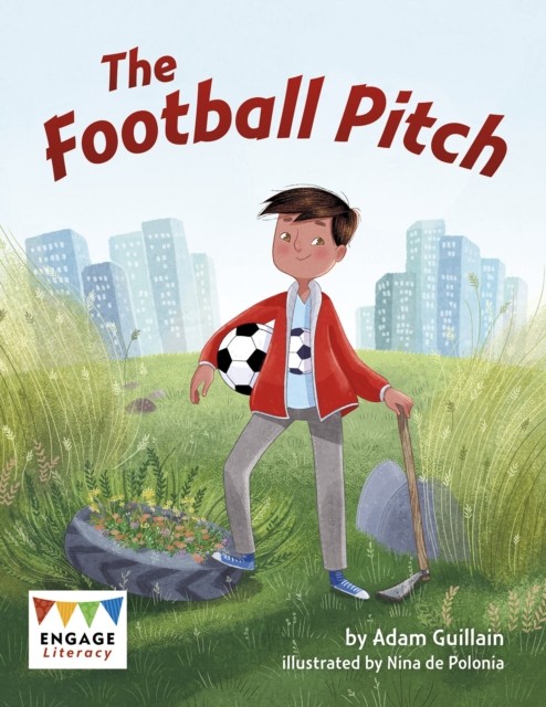 The Football Pitch by Adam Guillain (Paperback Book)