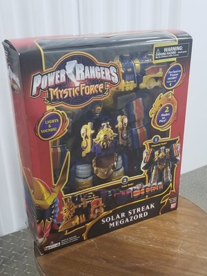 POWER RANGERS Solar Streak Megazord BANDAI Train Super Sentai