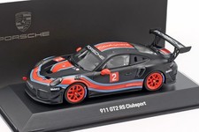 Spark 1/43 Porsche 911 991 II GT2 RS Clubsport #2 Black Red Blue Model Car New