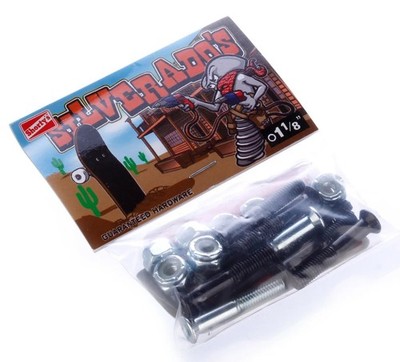 Shortys Silveradso Skateboard Hardware - Montage Allen 1  1/8''