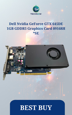 Dell Nvidia GeForce GTX 645DE 1GB GDDR5  Graphics Card 09168H *SE
