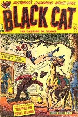 Black Cat Comics #20 Photocopy Comic Book
