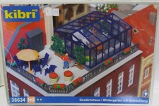 KIBRI Spur H0, 38634, Bausatz Gewächshaus Wintergarten, ungebaut, OVP, XU6550X