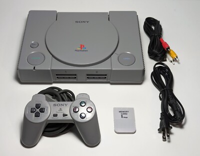 Sony Original PlayStation 1 PS1 w/ Controller, FULLY REFURBISHED