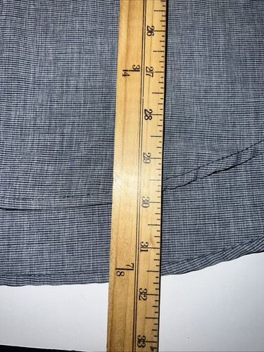 Camicia Orvis Collezione Classica Uomo XXL Blu Bottoni Outdoor Manica Corta - Foto 6 di 7