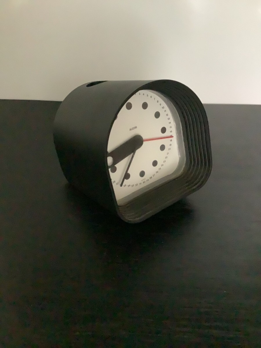 ALESSI Joe Colombo デザイン 置き時計「Optic」アラーム× pourannick » Optic / ALESSI /Joe Colombo