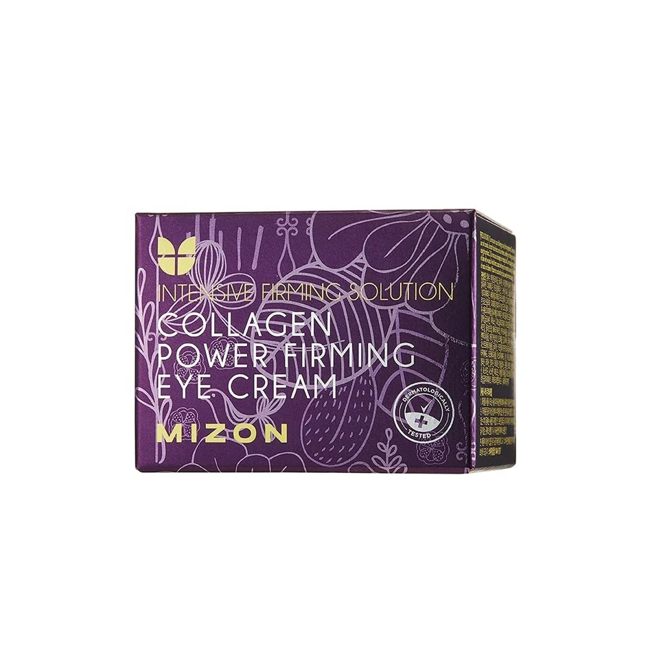 Crema reafirmante para ojos MIZON Collagen Power ácido hialurónico antiarrugas 0,84 fl oz Foto 4 de 4