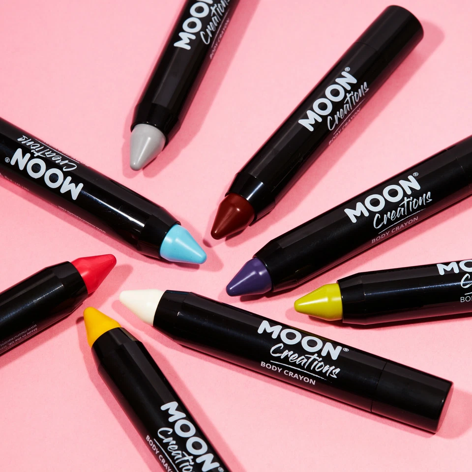 Moon Creations Face Paint Stick Body Make Up Stage Fancy Dress Halloween - Image 4 of 4