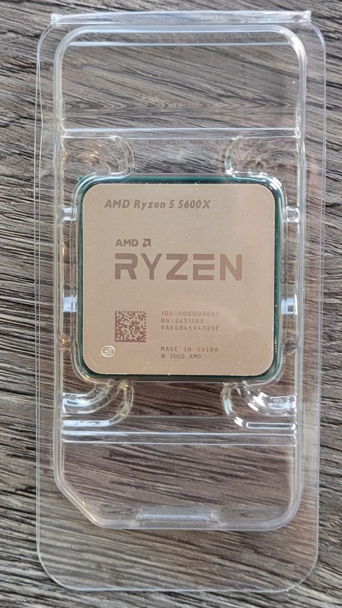 CPU Ryzen5 5600x AMD Ryzen 5 5600X Desktop Processor (4.6GHz, 6 Cores, Socket