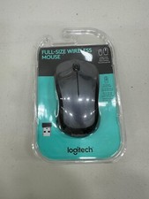 Logitech Full Size Wireless Mouse Silver Comf...