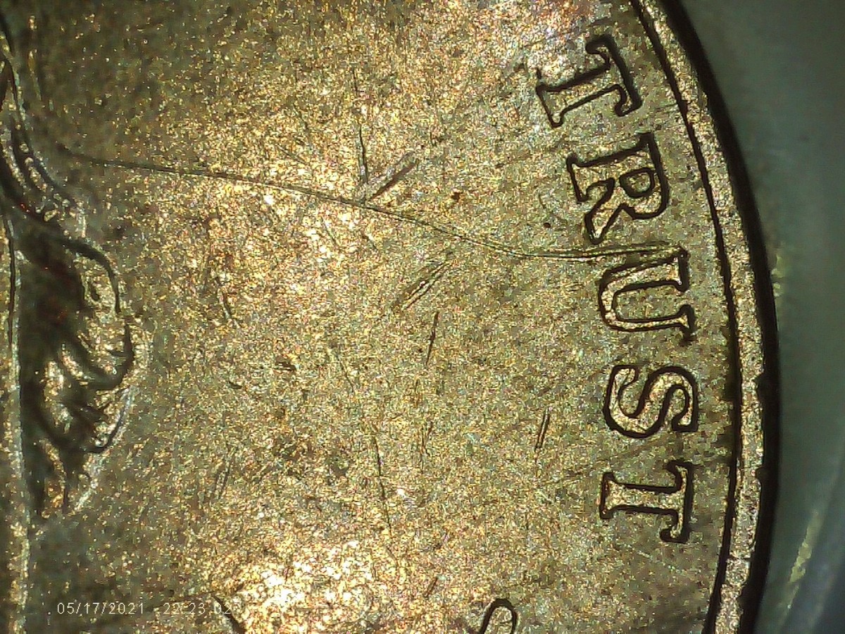 2008-D Jefferson Nickel DDR in TRUST & Die gouge 5FS Five full