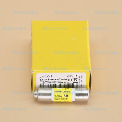 10PC   Time Delay Fuse LP-CC-2 LPCC2 2A 600V New #A6-33^