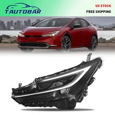 Left Driver Side Headlamp Headlight Assembly For 2023 2024 Toyota Prius