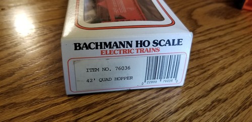 BACHMANN HO SCALE 42' OPEN QUAD OFFSET HOPPER Minneapolis & St. Louis MSL ~ MIB - Bild 5 von 6