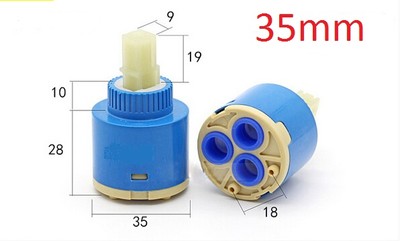 35mm Universal Faucet Ceramic Cartridge Fits Glacier Bay Moen