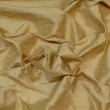 Wheat Dupioni Silk, 100 Silk Fabric, 54" Wide, By The Yard S-258