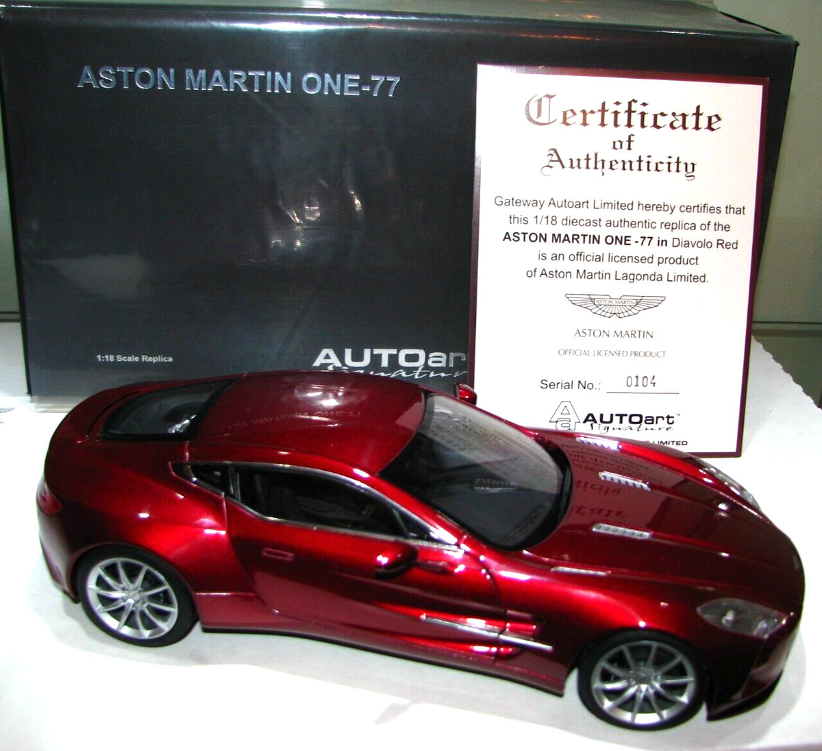 1/18 AUTOART #70245 ASTON MARTIN ONE-77 DIAVOLO RED | eBay 1/18 AUTOART #70245 ASTON MARTIN ONE-77 DIAVOLO RED | eBay