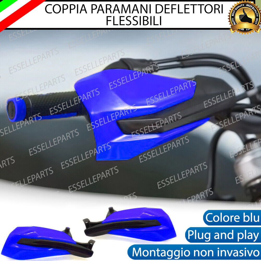 PARAMANI DEFLETTORI BLU IN ABS PER HONDA TRANSALP XL 650V 2005-2006