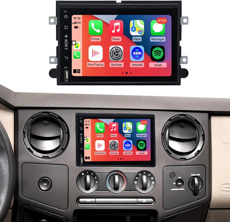 For 2004-2008 Ford F-150 F150 Carplay Car Radio Android 13 Navi GPS Player Foto 2 de 4