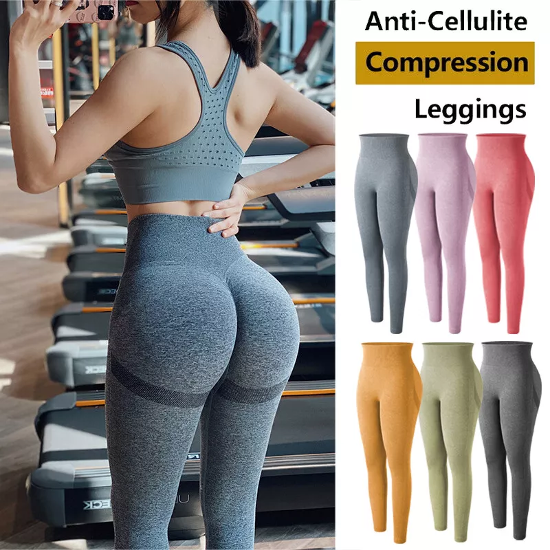 Yoga High Waisted Workout Leggings For Women With Pockets