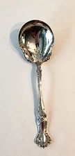 1847 Roger's Silverplate 6" Sugar Spoon Grapes by International Silver