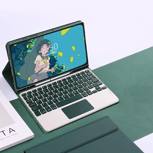 Bluetooth Keyboard Mouse Case Cover W/ Touch For iPad 7/8/9/10th Gen Air 6 5 4 3 - Picture 48 of 60